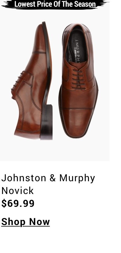 69 99 Johnston and Murphy Novick Shoes