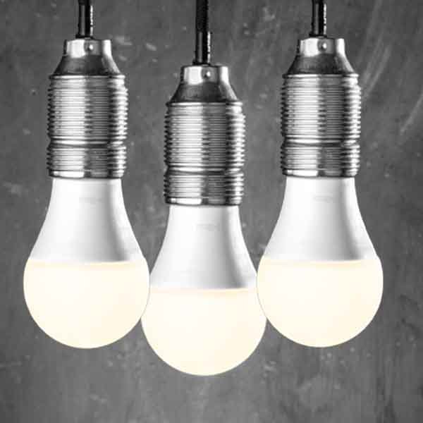 I-Glow LED-Leuchtmittel - Birne E27 3er Set