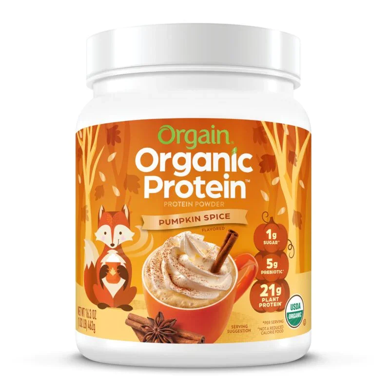 Image of Organic Protein™ Plant Based Protein Powder - Pumpkin Spice