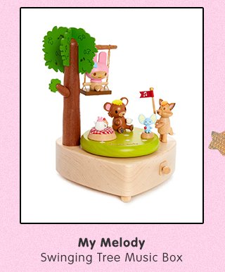 My Melody Swinging Tree Music Box