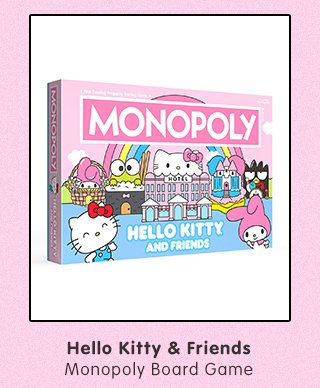 Hello Kitty & Friends Monopoly Board Game
