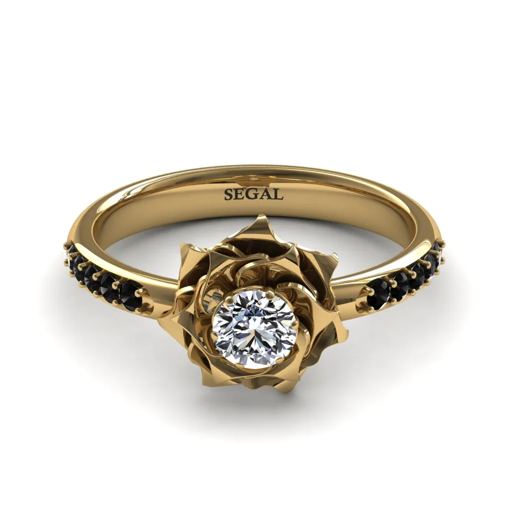 Image of A lady's Rose Diamond Ring - Elena no. 10