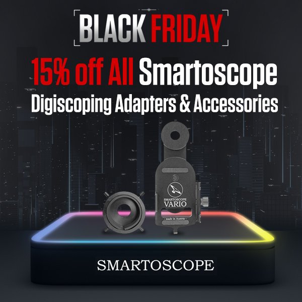 15% off All SMARTOSCOPE Digiscoping Adapters & Accessories
