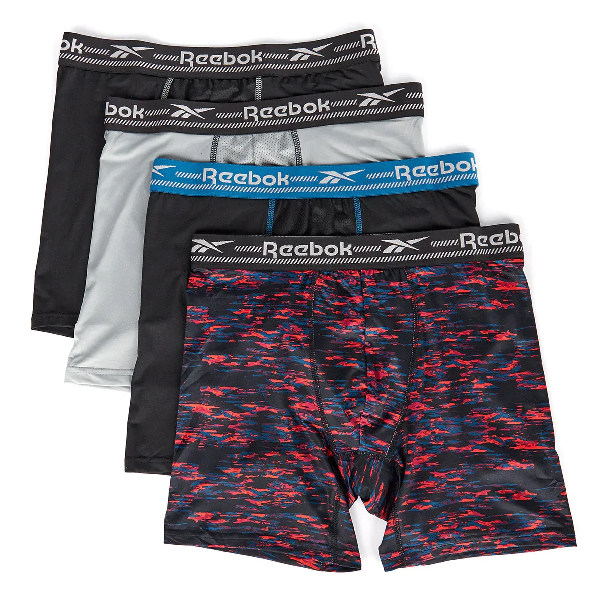 Image of Reebok Men's 4 Pack Performance Boxer Brief (Core)