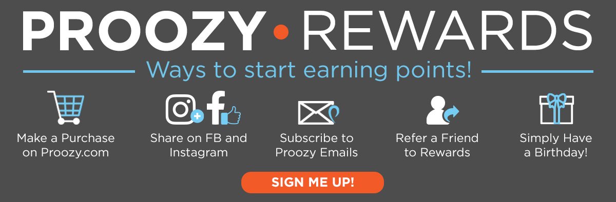 Sign up for Proozy Rewards
