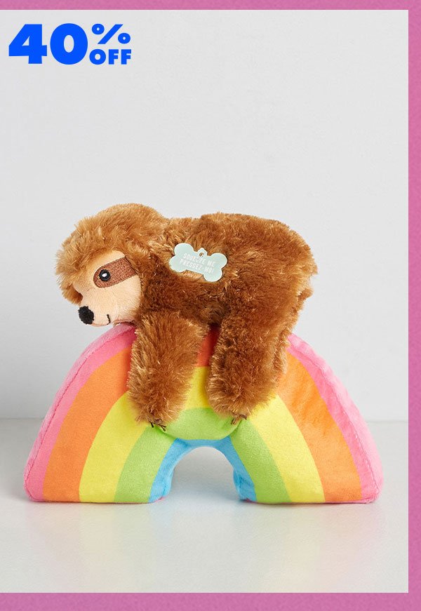 Ziggy Over the Rainbow Pet Toy