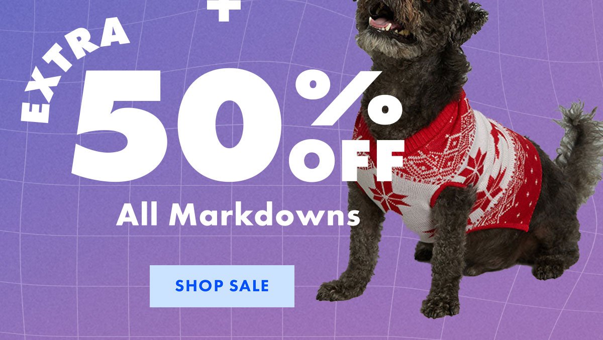 Extra 50% Off All Markdowns