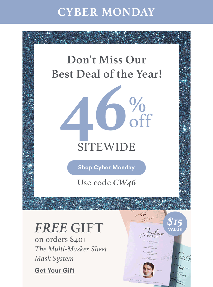 46% OFF SITEWIDE | Use code: CW46 + Free Gift on Orders $40+