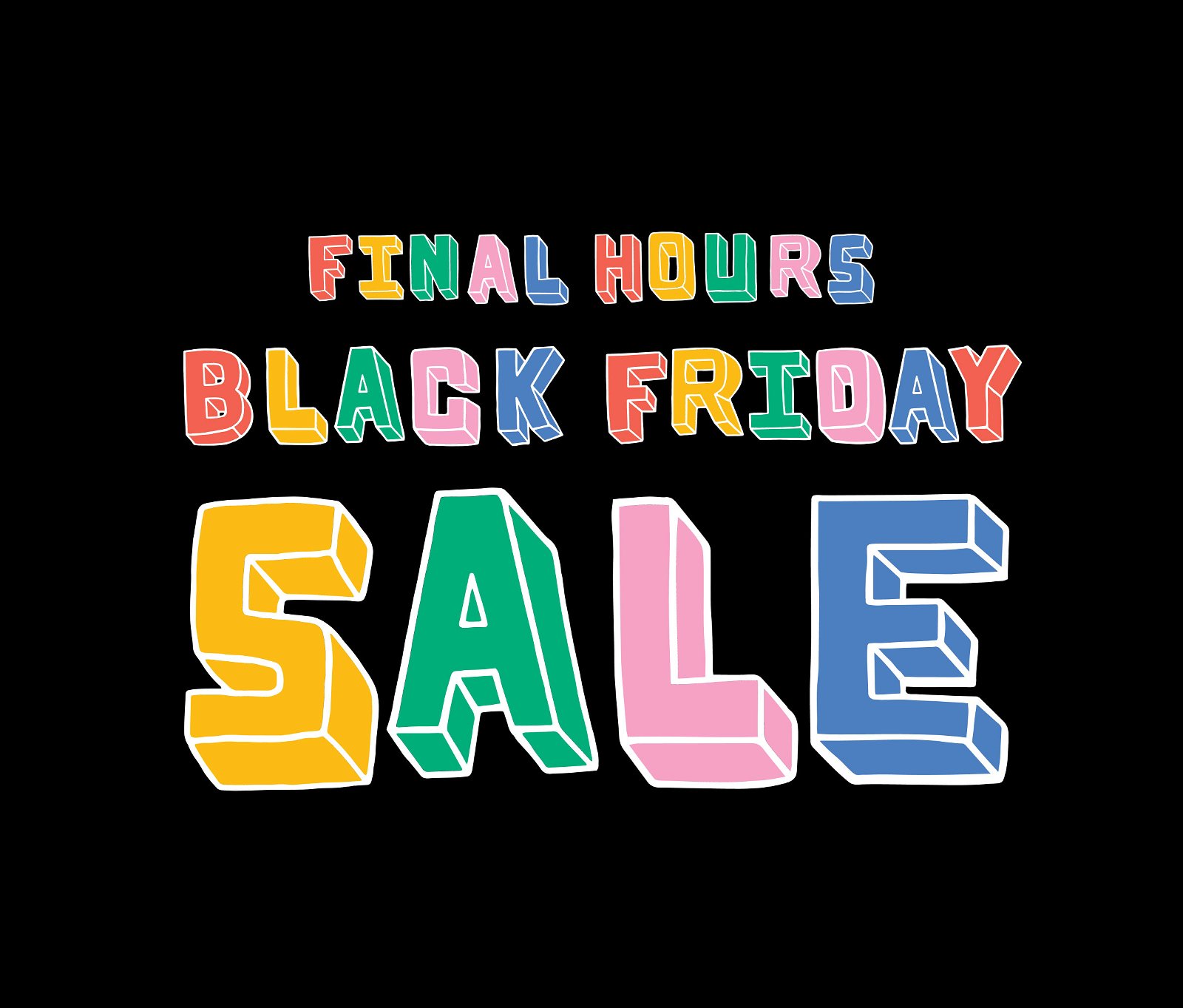 Final Hours Black Friday Sale