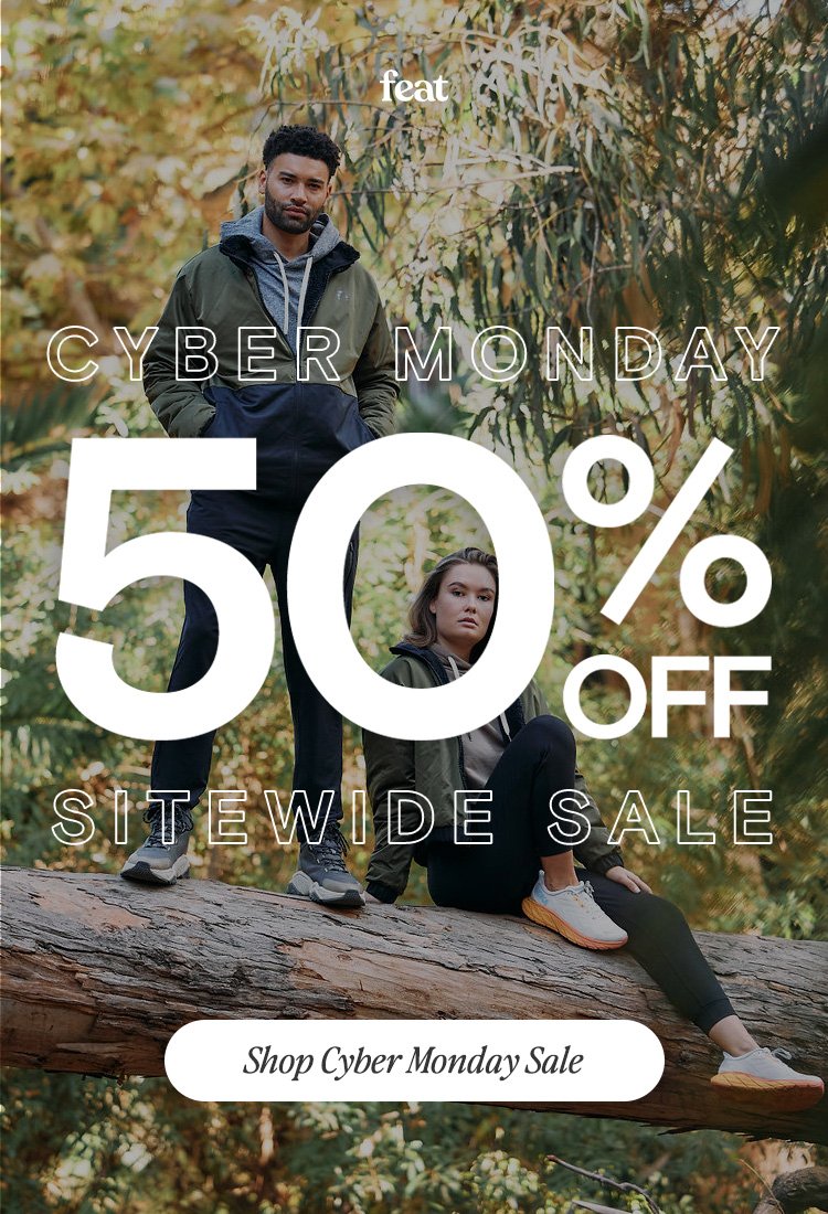 50% OFF - Cyber Monday Sitewide Sale