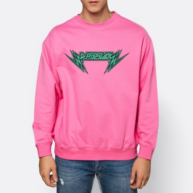 Pink & Green Sparks Sweatshirt