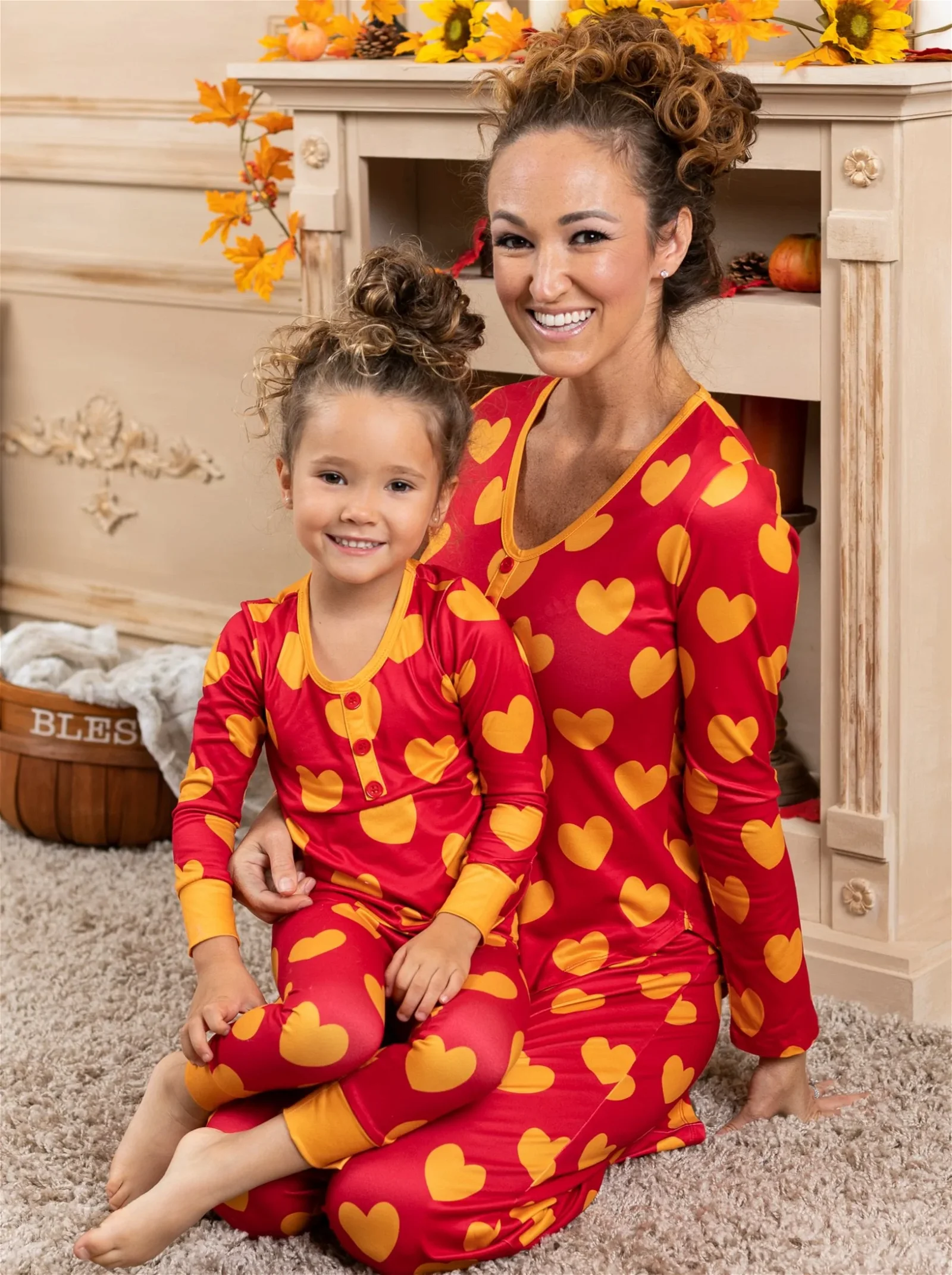 Image of Mommy & Me Lovey Dovie Pajama Set
