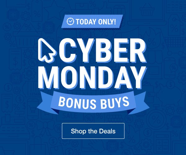 Cyber Monday Bonus Buys