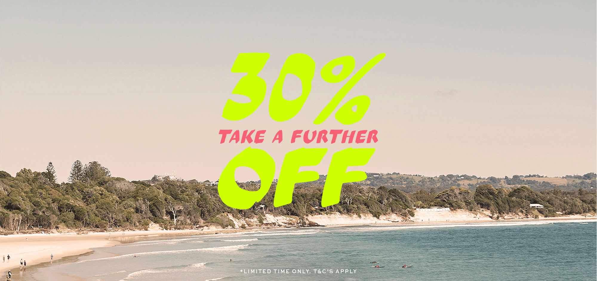 Shop Further 30% Off at Checkout