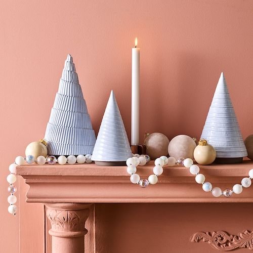 Recycled Clay Ceramic Tabletop Trees