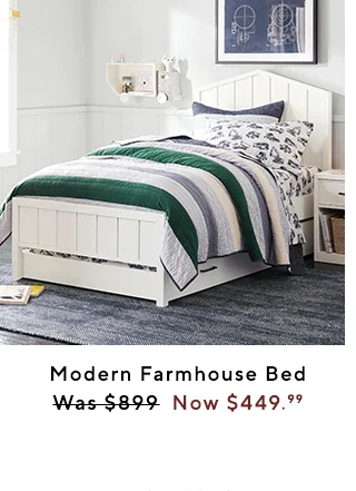 MODERN FARMHOUSE BED