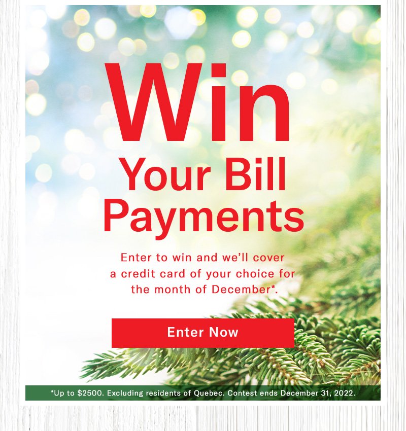 Bill Payment Contest
