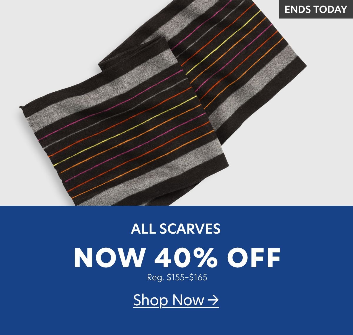 all scarves now 40 off