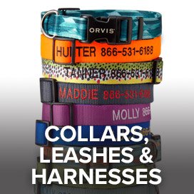 COLLARS, LEASHES & HARNESSES