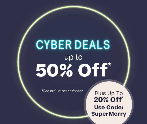 Up to 50% Off Cyber Deals