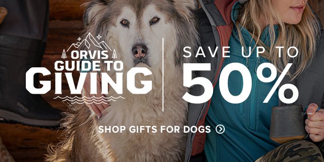 Orvis Guide to Giving BADGE Gifts for Dogs Save up to 50%