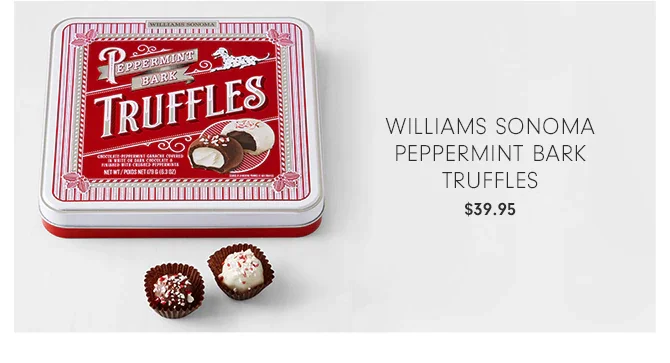 Williams Sonoma Peppermint Bark Truffles - $39.95