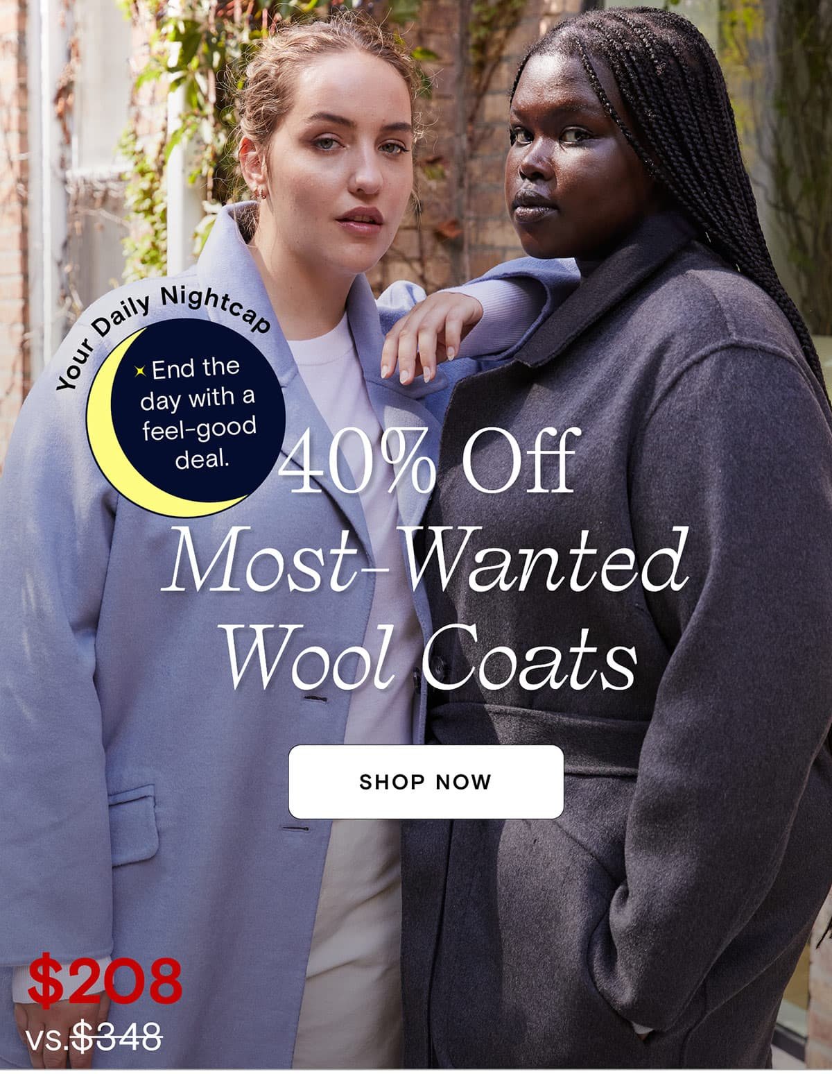 40% off your most wanted coats