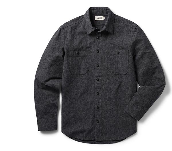 The Utility Shirt in Ash Jaspe