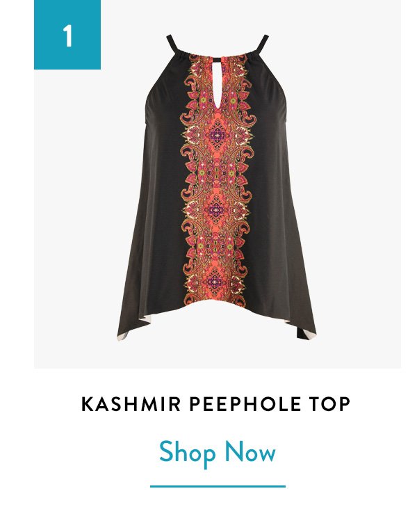 Miraclesuit Kashmir Peephole Top