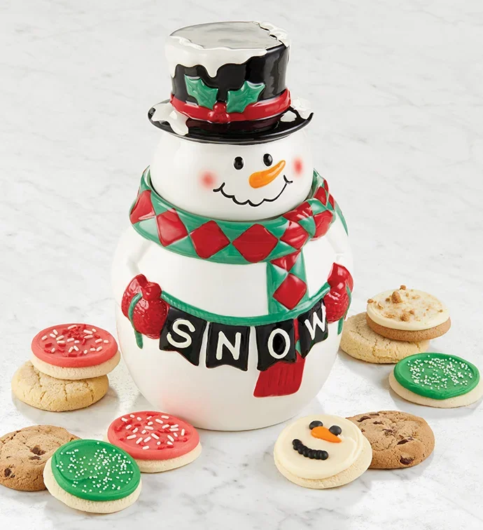 Collector's Edition Snowman Cookie Jar