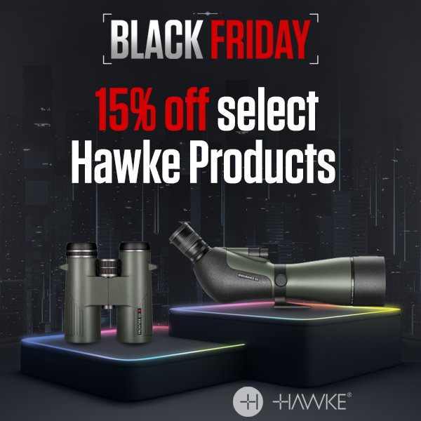 15% off selected Hawke Products 