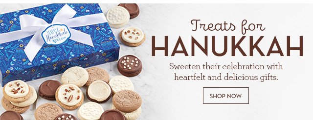 Treats for Hankukkah - Sweeten their celebration with heartfelt and delicious gifts.