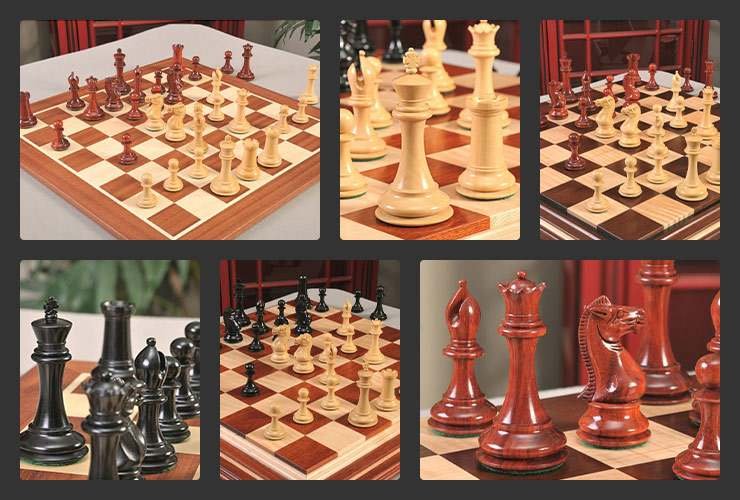 Reintroduction of the Collector Series Chess Pieces - Available in 3", 4.0" and 4.4"