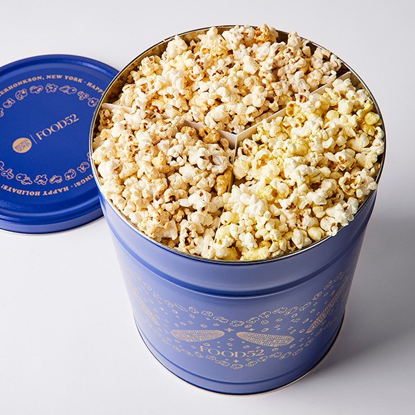 Food52 x BjornQorn Limited Edition Holiday Popcorn Tin