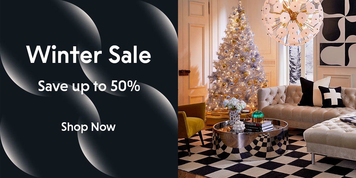 Winter Sale. Save up to 50%.