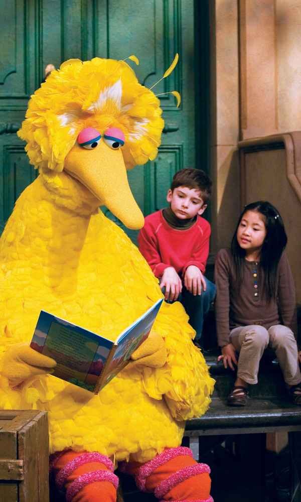 Big Bird in Sesame Street