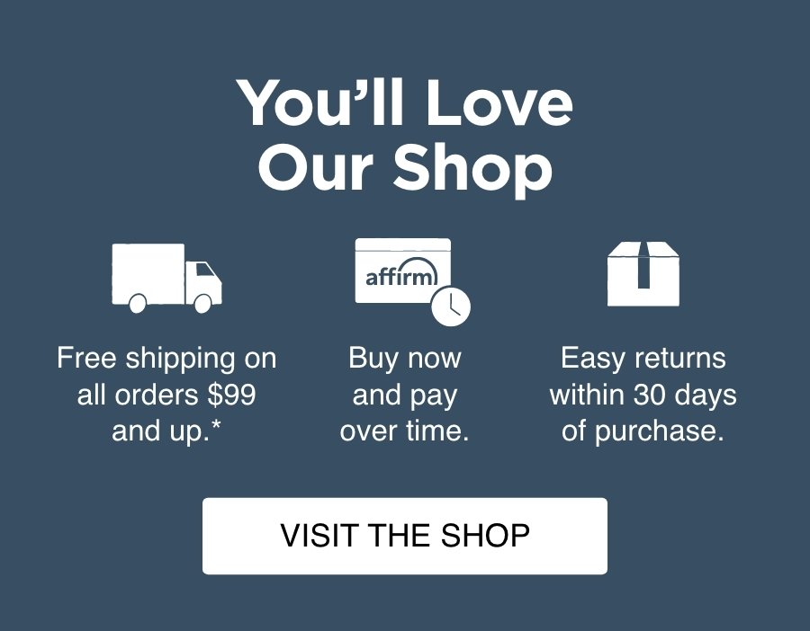 Free Shipping | Easy Returns | Buy Now and Pay Over Time